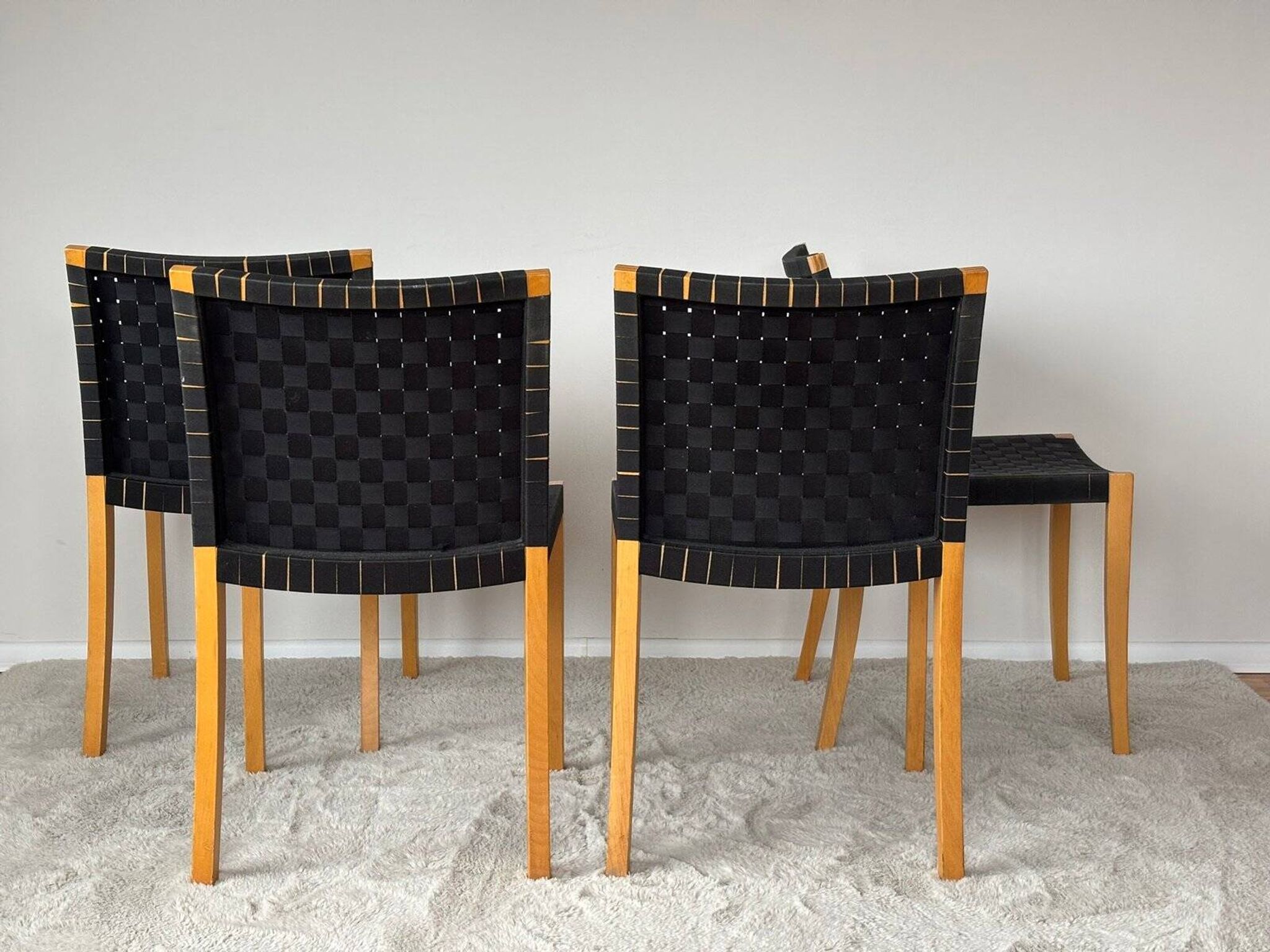 Model 737 chairs by Peter Maly for Thonet, 1990s set of 4