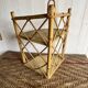 Corner shelf in rattan