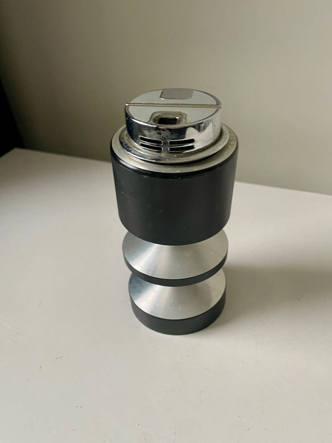 Vintage Modernist  SAROME Japan Table lighter Space age design