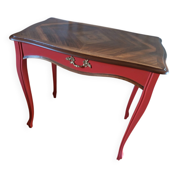 Bureau polychrome style Louis XV
