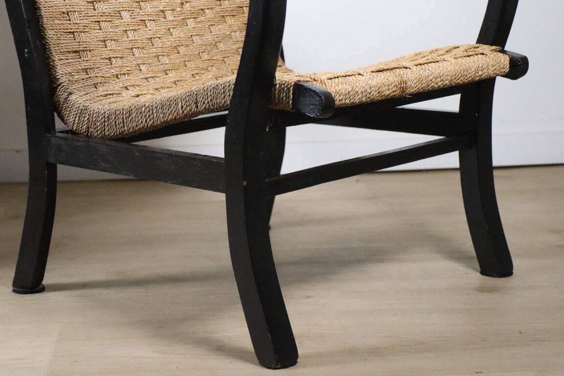 Pair of vintage armchairs by Erich Dieckmann, 1940