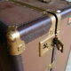 1920 american brand wheary travel trunk