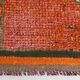 3X10 Peach Orange Turkish Runner Rug, 88x306Cm
