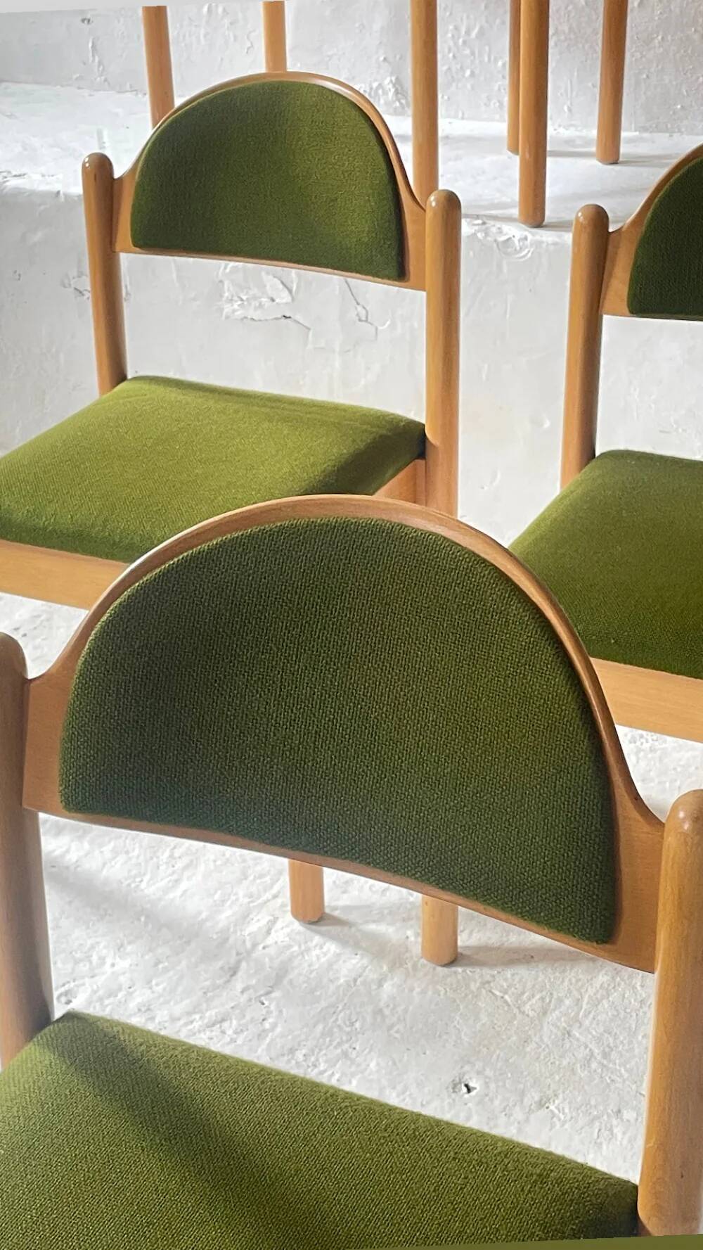 Chairs in the style of Hank Lowenstein, Germany 1970s.