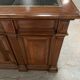 Napoleon III desk with pedestals in solid walnut 19th century