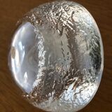 Vintage pressed glass table lighter