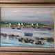 Painting Lucien Gondret 1941, Brittany Morbihan
