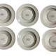 Lot de 6 Assiettes Creuses « Chriss G. Collection »