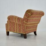 1940s art deco armchair, Czechoslovakia