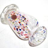 Vintage vase in blown glass of Murano