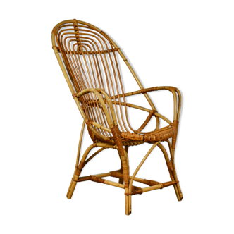 1960S rattan chair
