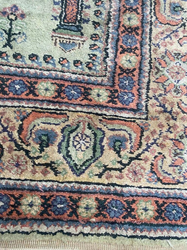 Vintage Kayseri carpet in Turkish silk 140x90cm