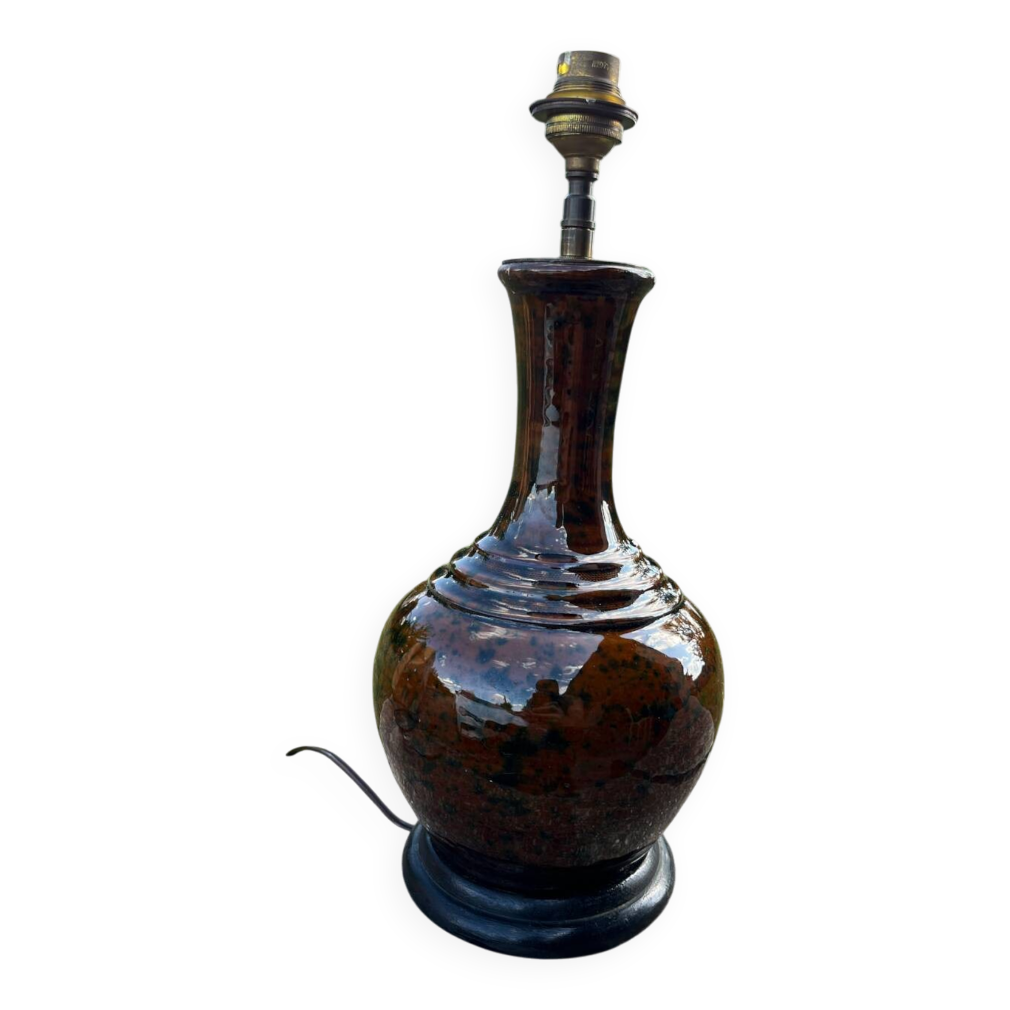 Antique Chinese ceramic lamp base