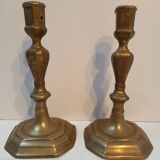 Candle holders with cut sides