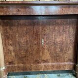 Empire style row in mahogany and oak veneer