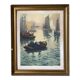 Lithograph Fernand-Marie-Eugène Le Gout-Gérard Bretonne Barque n°185