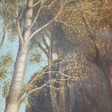 Oil on canvas The Sacred Grove