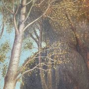 Oil on canvas The Sacred Grove