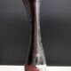 Vintage glass vase bubble 60s/70s
