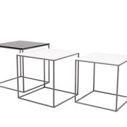 Nesting Tables model PK-71 designed by Poul Kjærholm. by E. Kold Christense