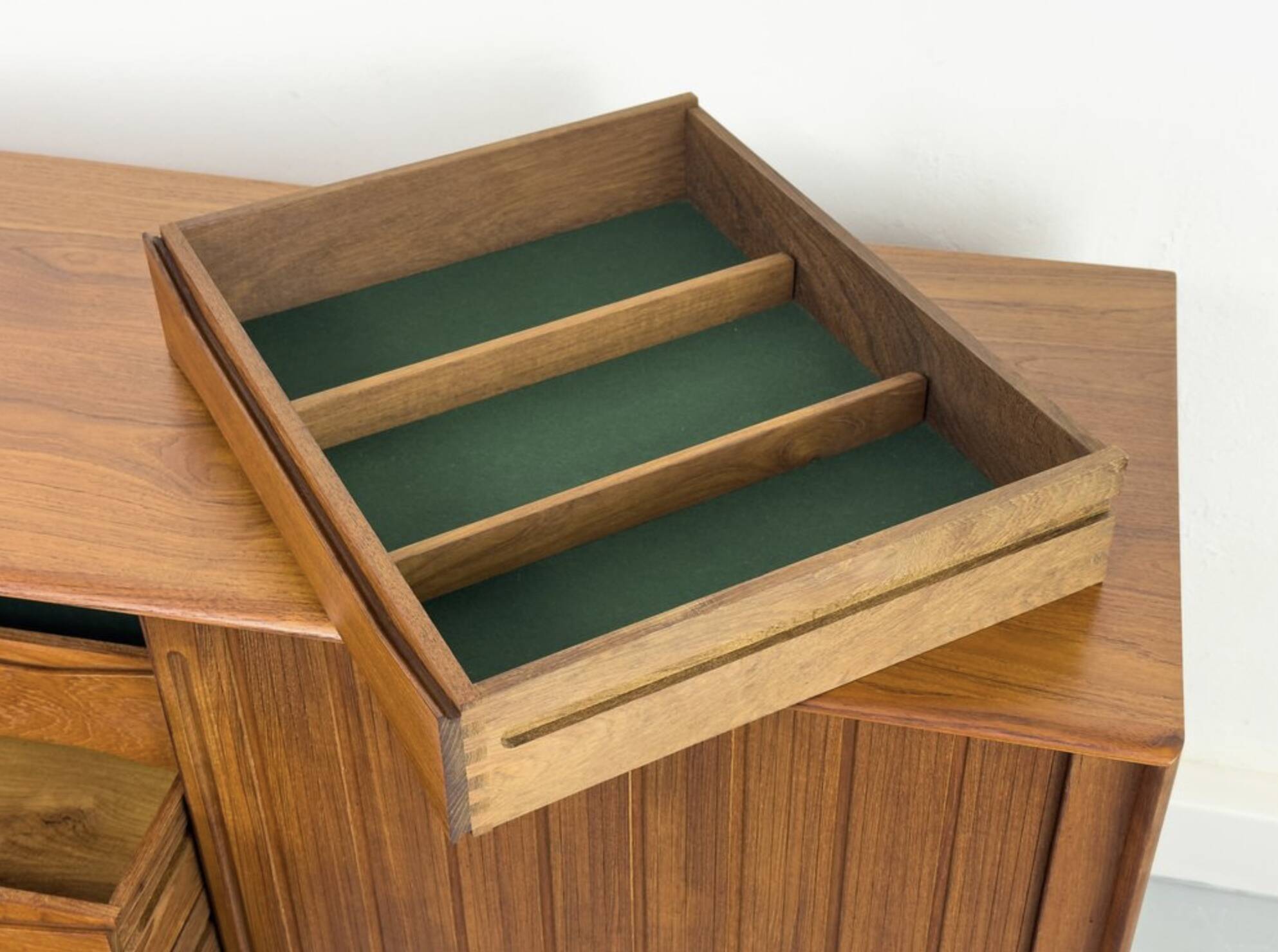 Danish Teak Sideboard by Johannes Aasbjerg, 1960s