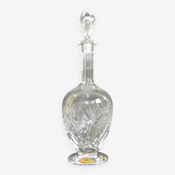 St Louis crystal wine carafe, Massenet model./vintage