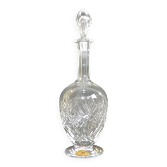 Carafe à vin en cristal de St Louis, modèle Massenet