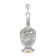 St Louis crystal wine carafe, Massenet model./vintage