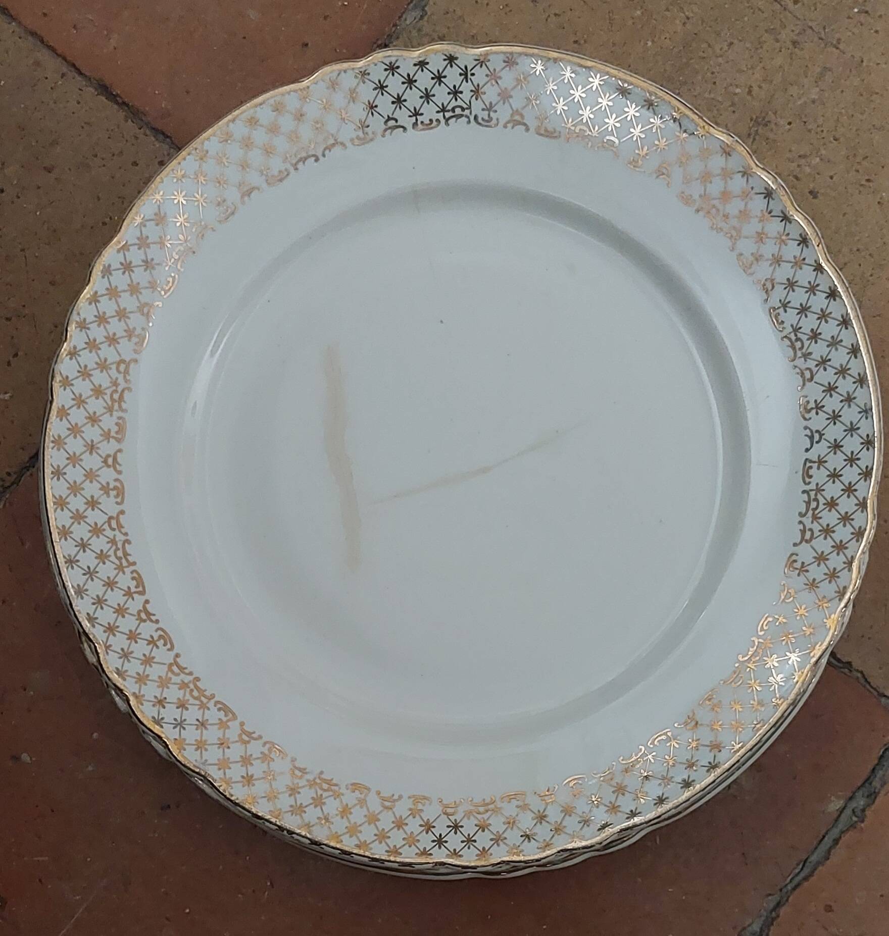 Assiette plate Moulin des loups