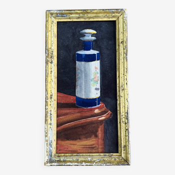 30's painting "The bottle"