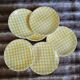 6 assiettes plates anciennes Salins 
