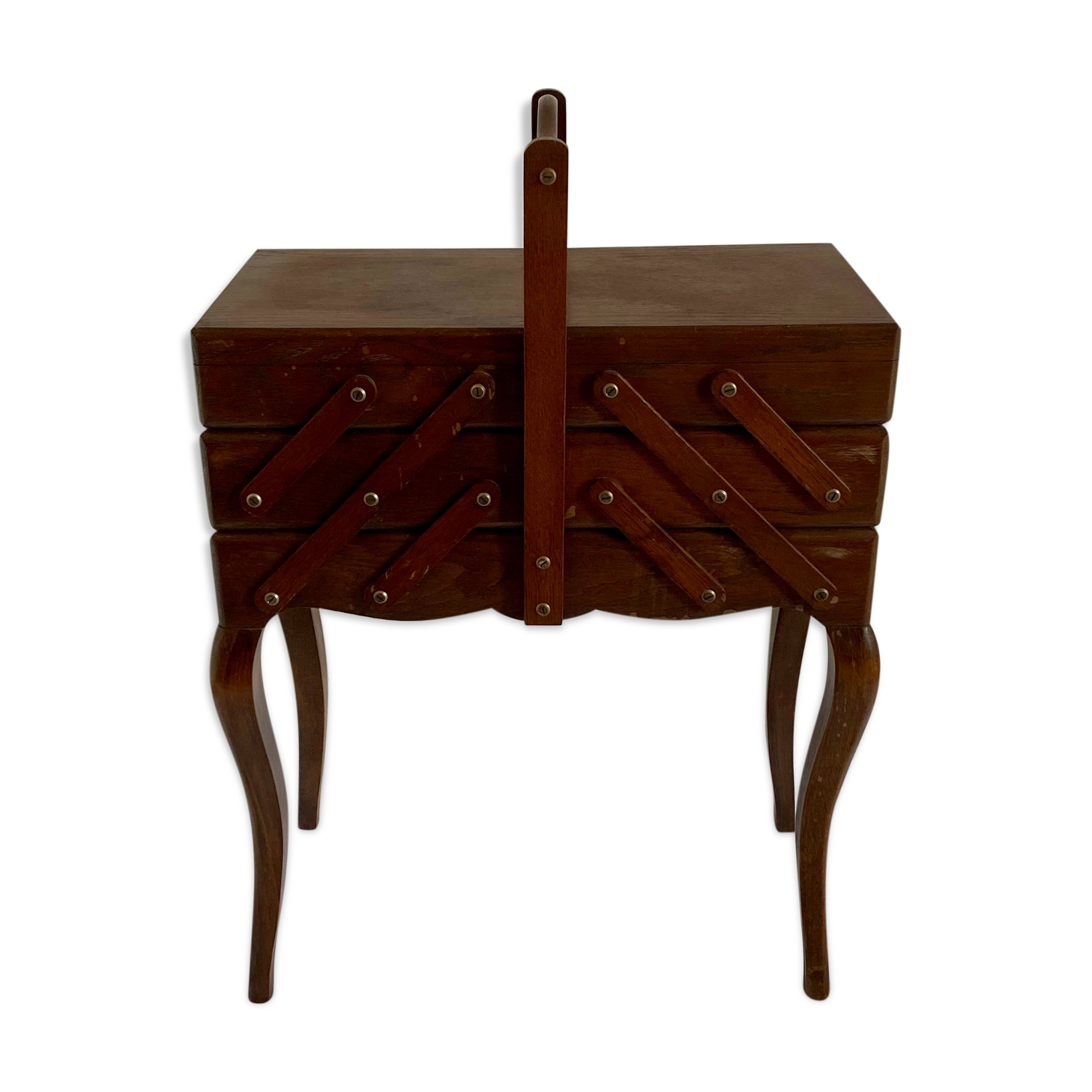 Vintage accordion worker