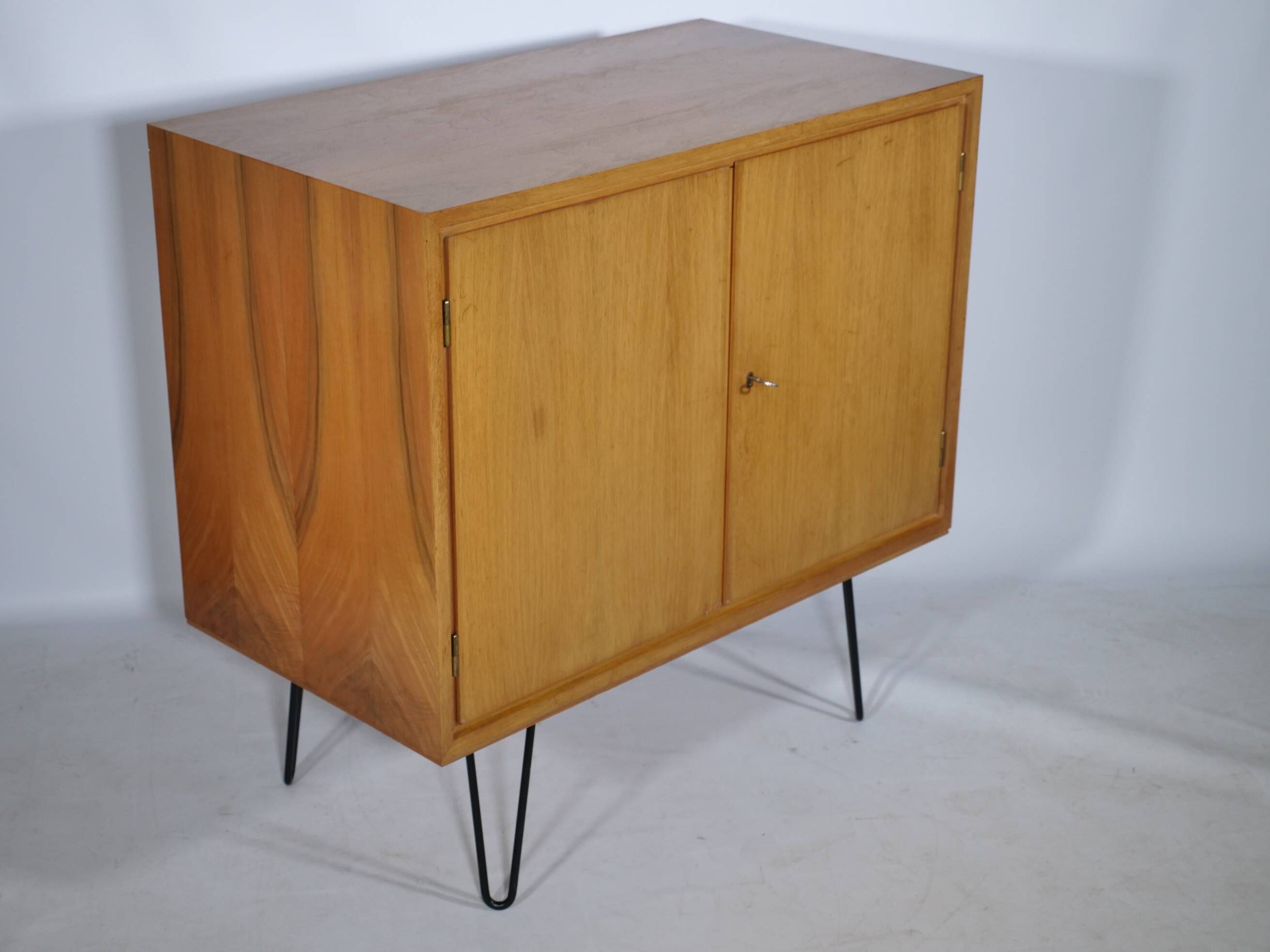 WK hairpin chest of drawers, sideboard, mid-century cabinet, vintage, 1960s