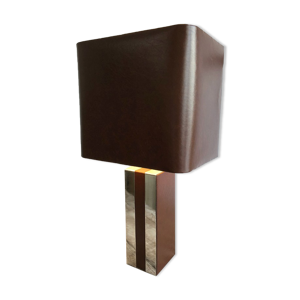 lampe cuir, 1970