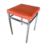 Orange vintage stool