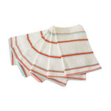 Lot 6 rags métis canvas cotton - linen