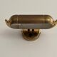 Pair of brass wall lights from the mid-century by N Leuchten, 1960s, Germany.
