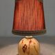 Glass ball bedside lamp from the 50s/60s