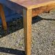 Rectangular teak dining table