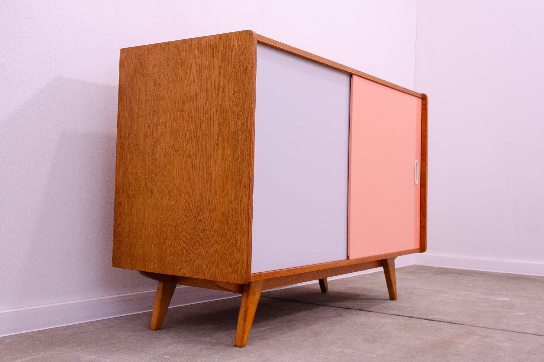Fully restored mid century sideboard U-452 by Jiří Jiroutek, 1960´s, Czechoslovakia