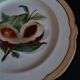 Plat assiette à talon porcelaine de Paris monogramme Ch. Pillivuyt XIXème