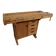 Vintage industrial workbench