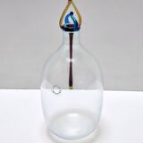 Postmodern Murano Glass Decanter Bottle by Vincenzo Nason, Italy