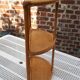 Rattan wall shelf