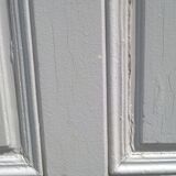 Moulded door with xix eme frame