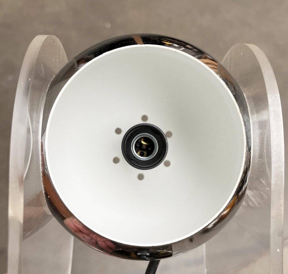 German wall lamps model 540 from the mid-century space age in the style of Gino Sarfatti, 1960s, set of 2.