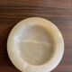 Round stone ashtray