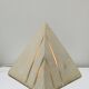 Lampe pyramide en pierre, années 70