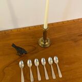 6 vintage silver plated small spoons from the 1960s