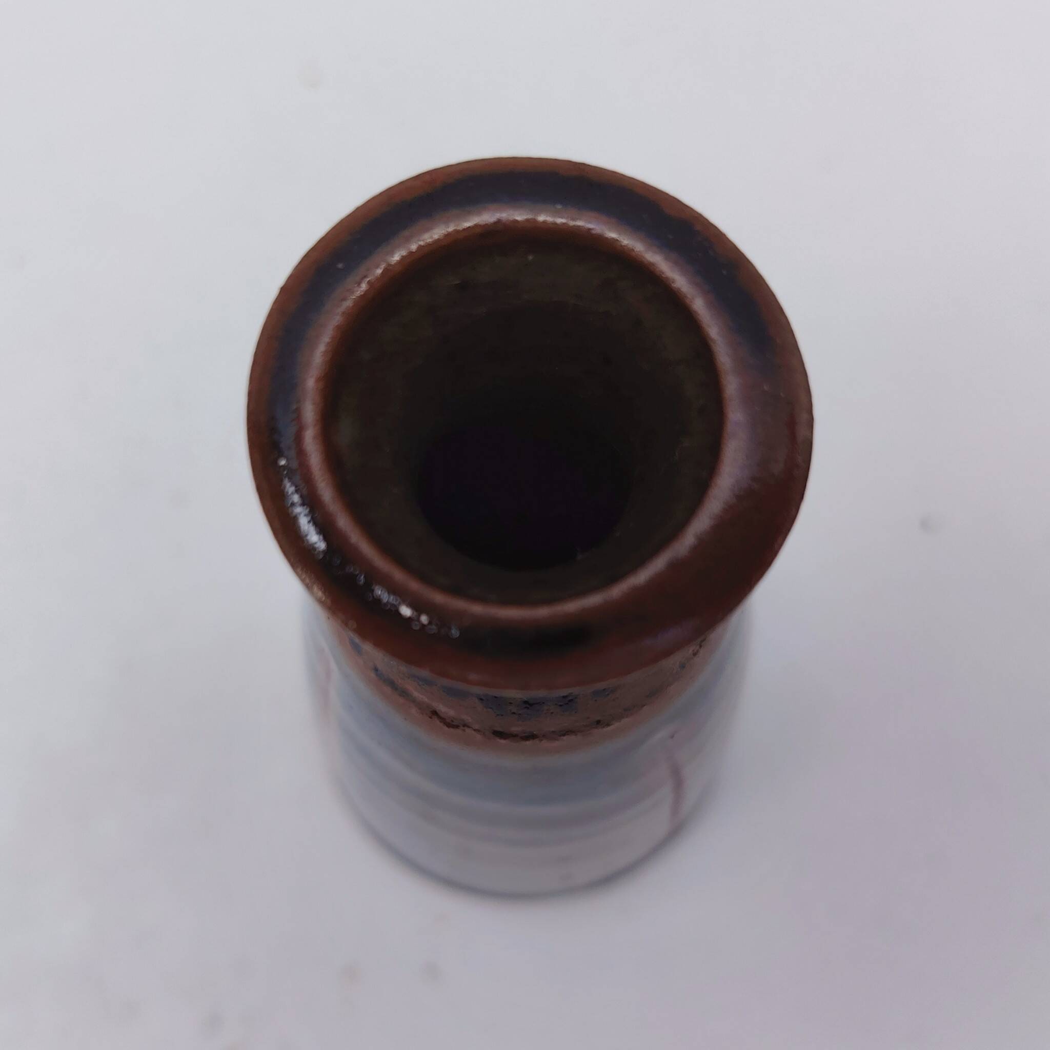 Conical soliflore vase, La Colombe pottery, M. Brault